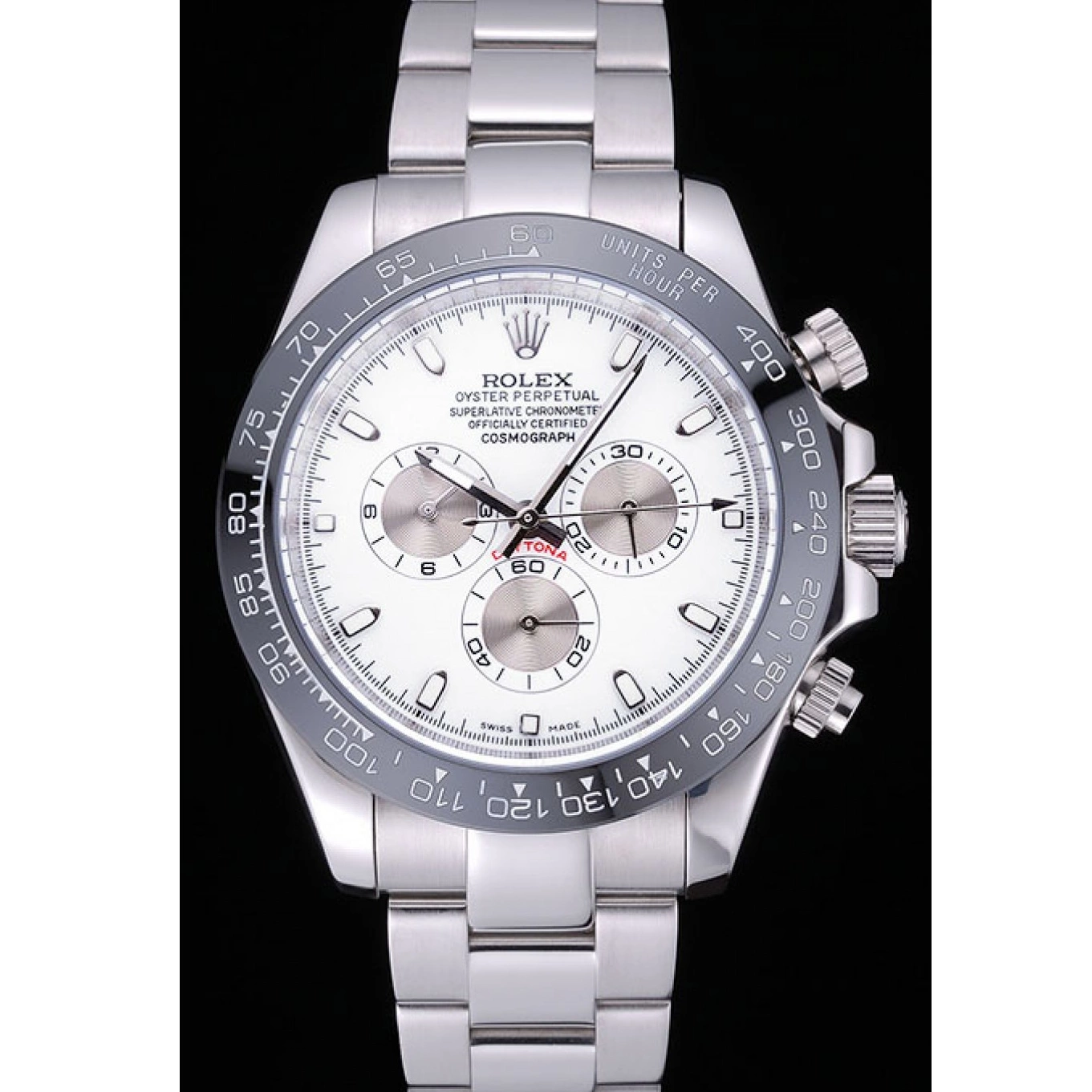 Good Copy Rolex Watches Steel Bracelet Daytona White Rolex Cosmograph Stainless Dial 622542 0719